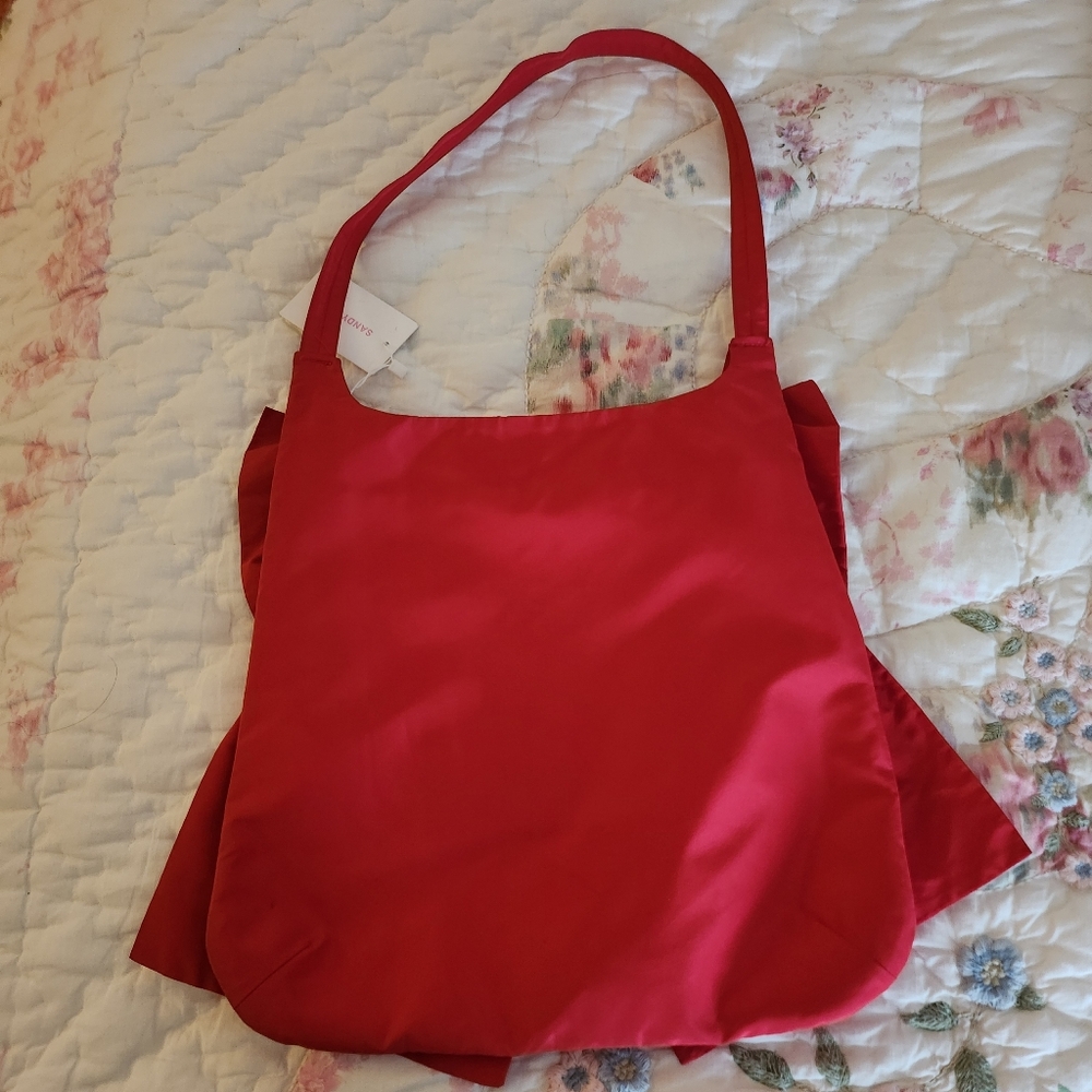 Sandy Liang Roma Bag (Red) - Picture 4 of 9